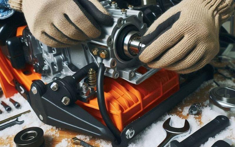 Replace Shear Pin Snow Blower Replace Shear Pin Snow Blower