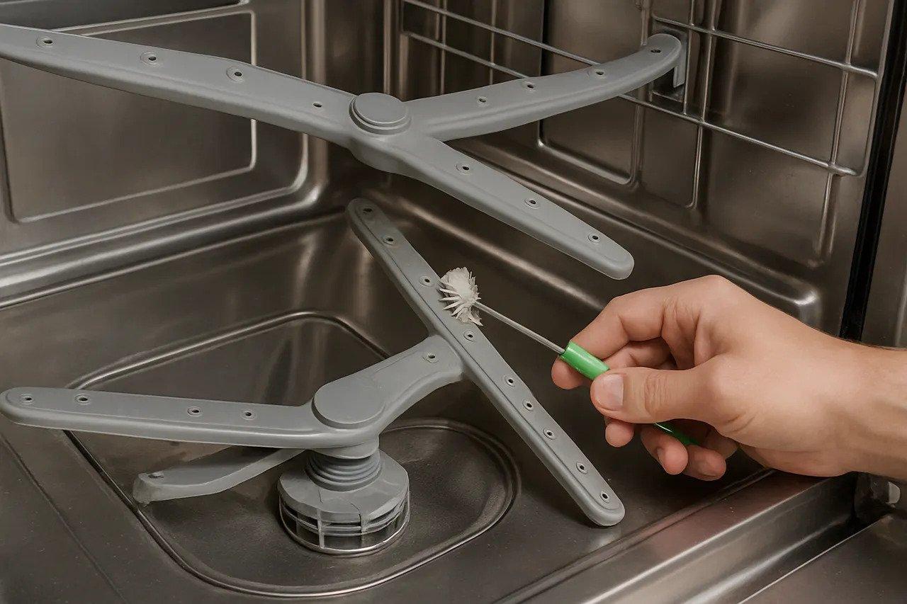 How to Clean a Dishwasher Spray Arms Getting Clogged? How to Clean a Dishwasher Spray Arms Getting Clogged? image