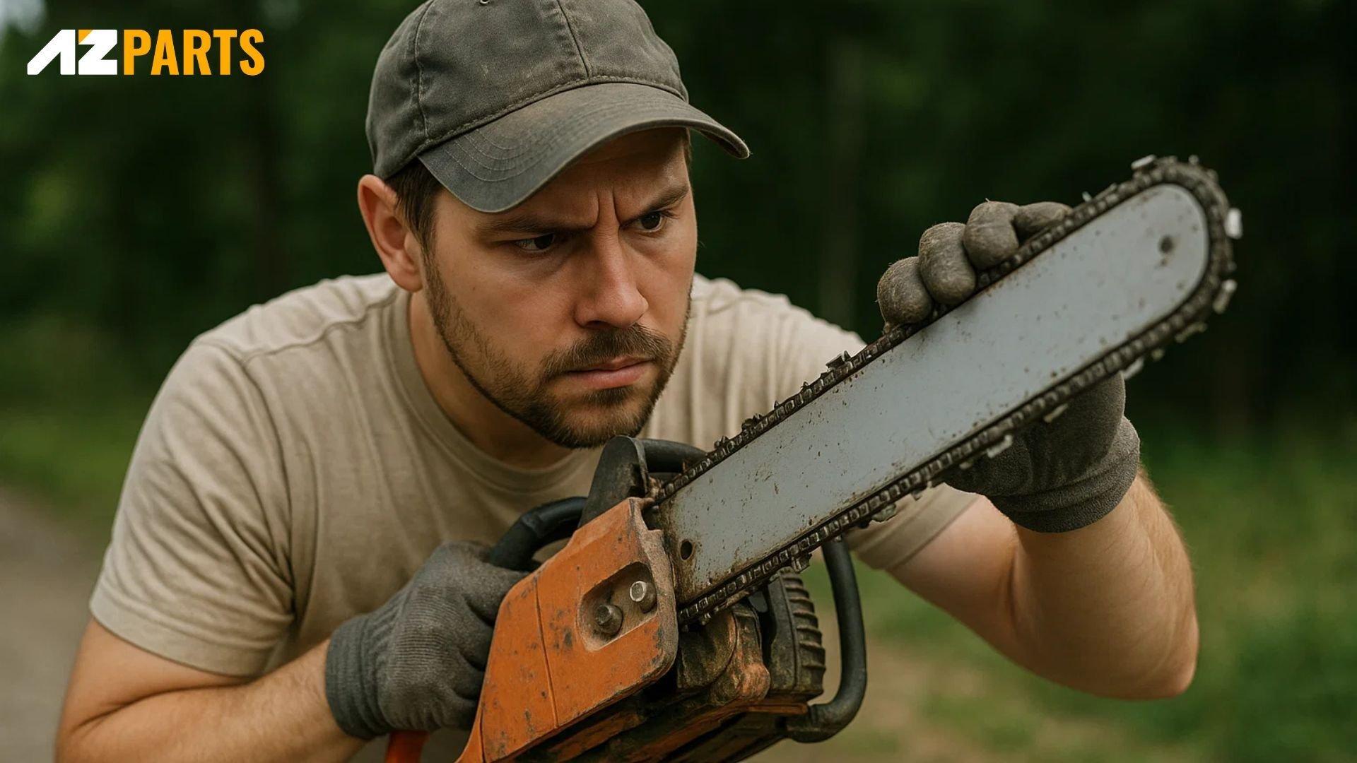 What to Do With a Chainsaw Not Cutting Straight What to Do With a Chainsaw Not Cutting Straight image