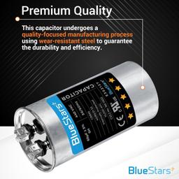 65 uF/MFD 370-440VAC Round Run Start Capacitor thumbnail 1