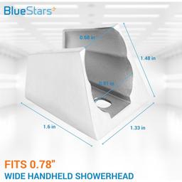 Pack of 2 Handheld Shower Head Holder Bracket thumbnail 6