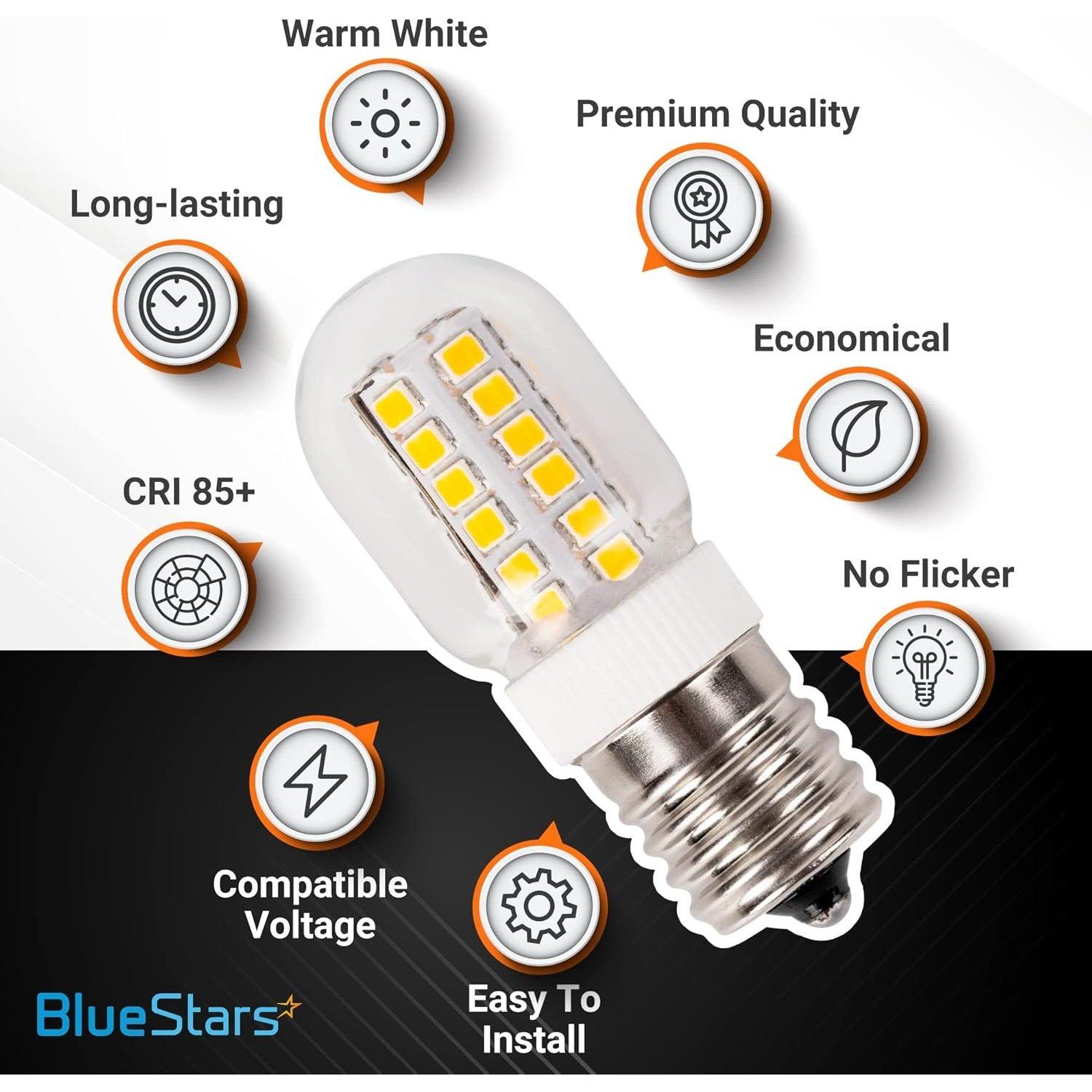 3W E17 Base Microwave Bulb 8206232A Dimmable LED Light Bulb image 6