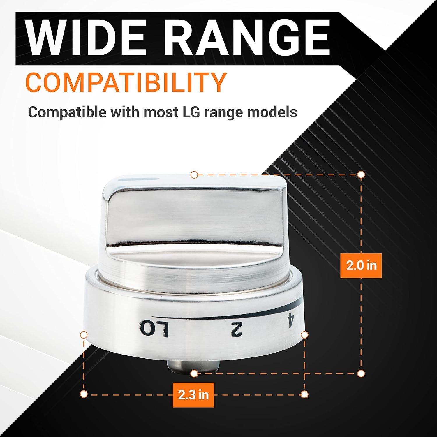 AEZ73453509 Range Burner Control Knob image 1