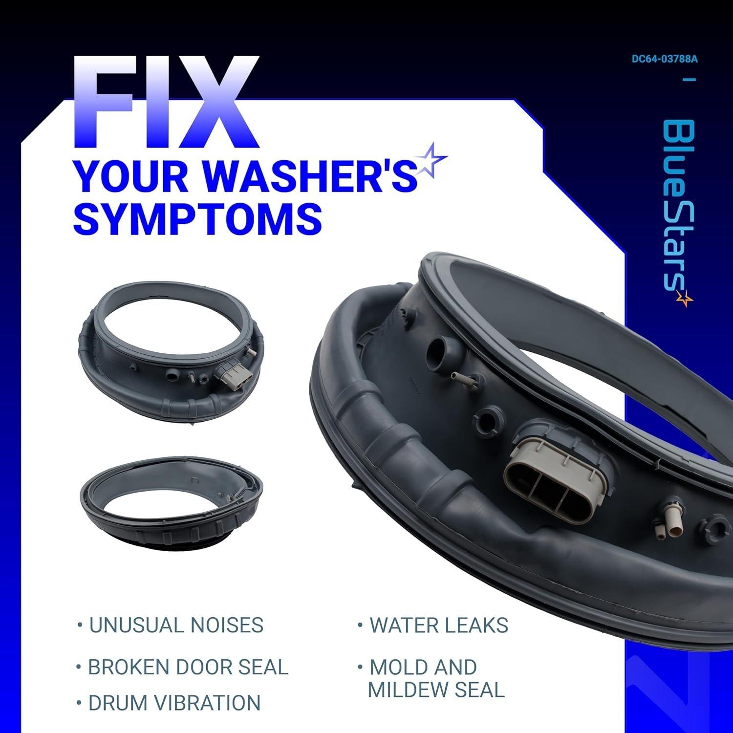 Dc64-03788A Washer Door Boot Seal image 4