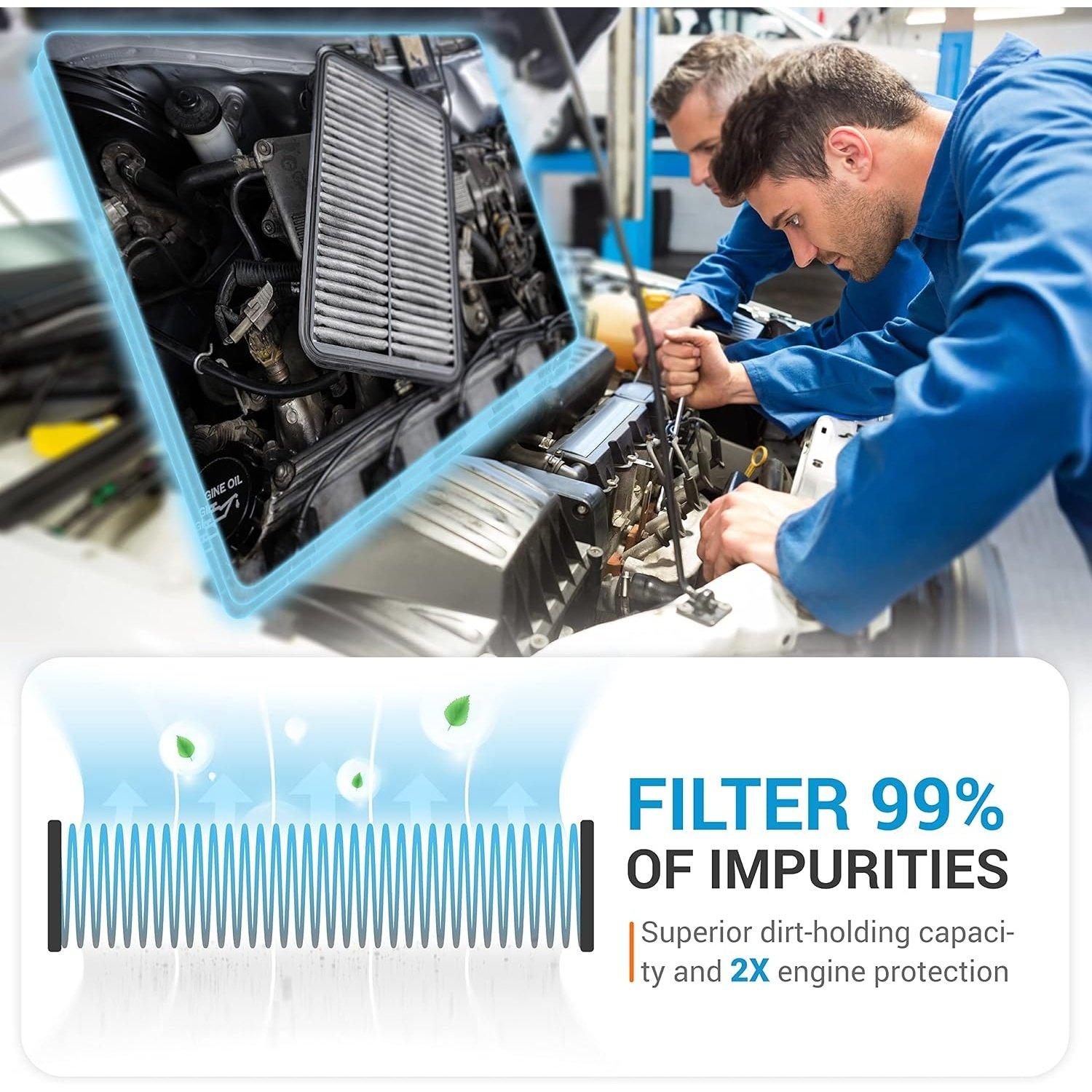 2-Pack Air Filter CA9997 49012 image 4