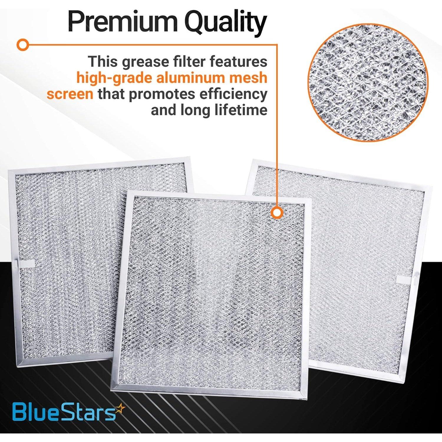 BPS1FA30 Aluminum Mesh Range Hood Filter - Pack of 3 image 1