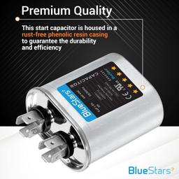 5 uF/MFD ±5% 370-440 VAC Oval Run Start Capacitor thumbnail 1