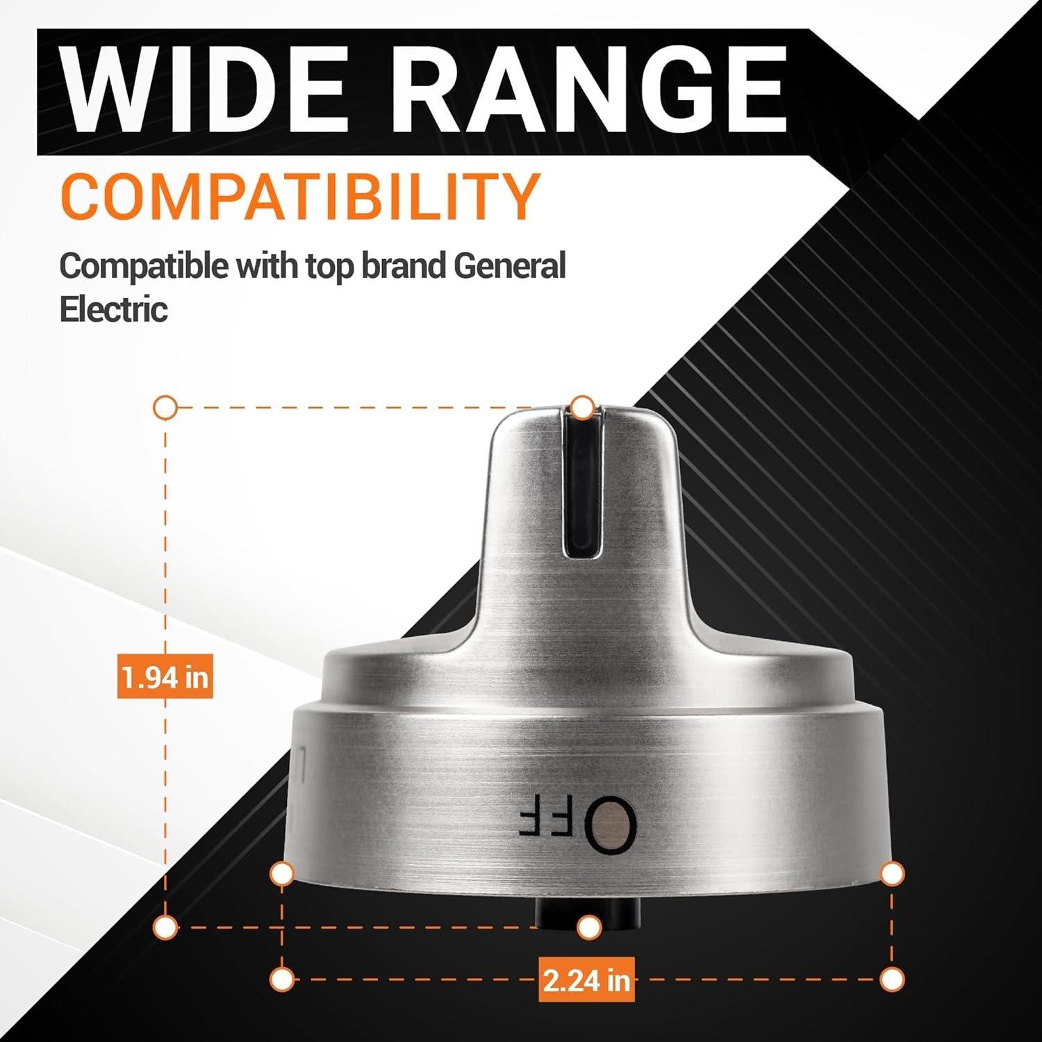 WB03X24818 Range Control Knobs - Pack of 5 image 3