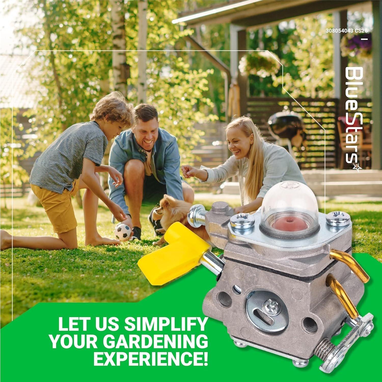 308054043 CS26 CS30 Carburetor Kit For Ryobi image 3