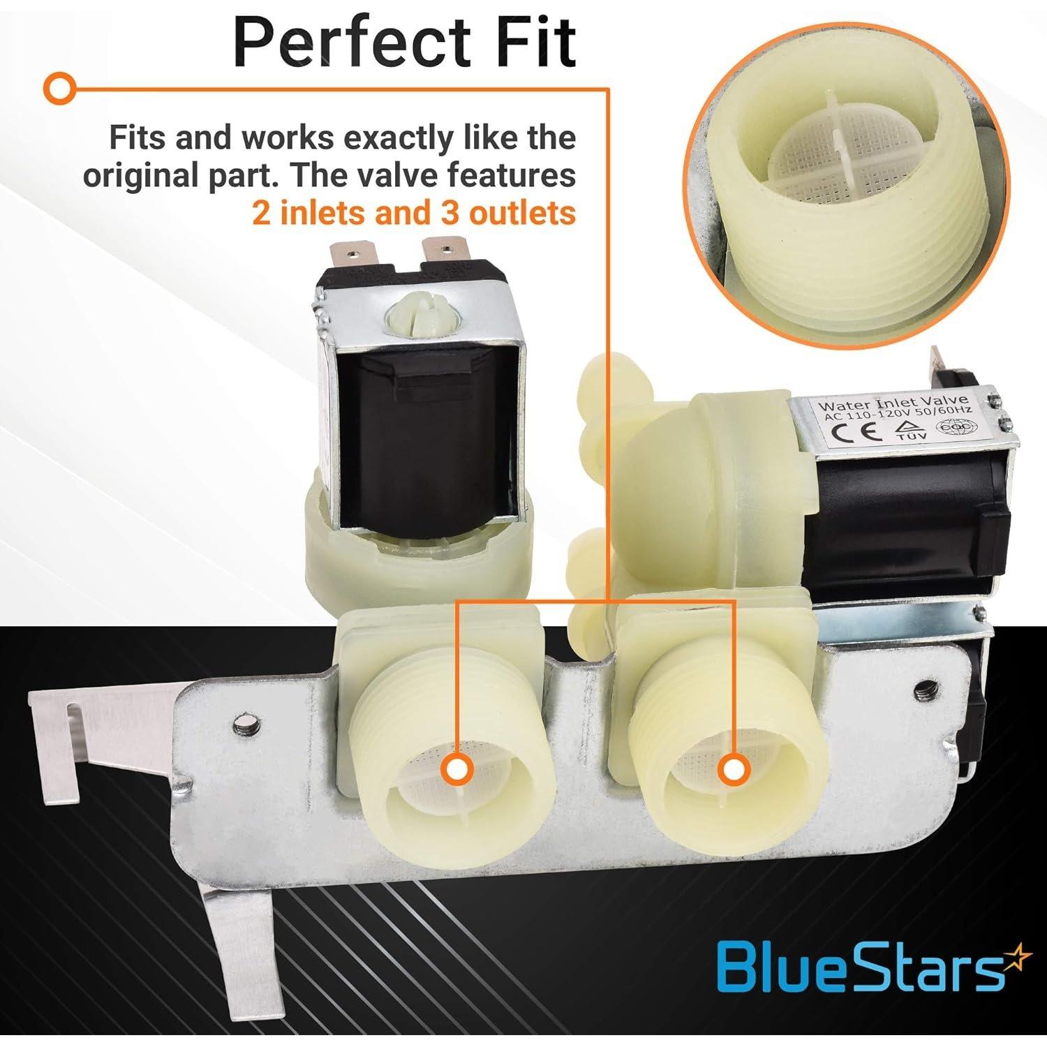 WH13X10029 Washer Water Inlet Valve image 2