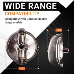 WB03T10325 Range Metal Knob thumbnail 6