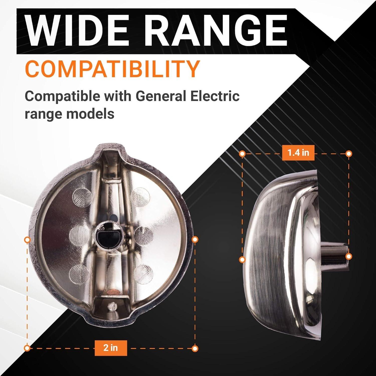 WB03T10325 Range Metal Knob image 6