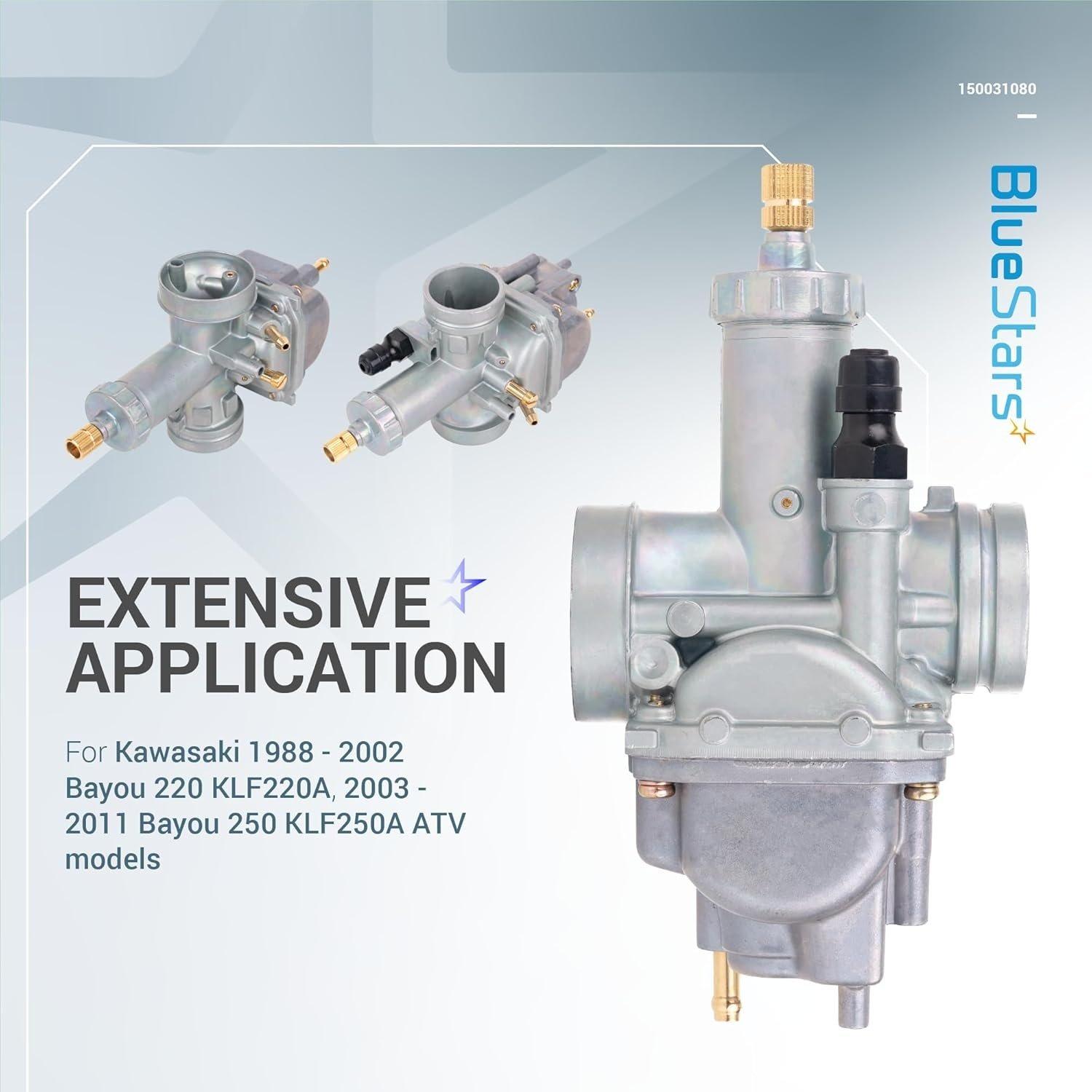 KLF220A Carburetor Kit with Air Filter & Fuel Filter image 3