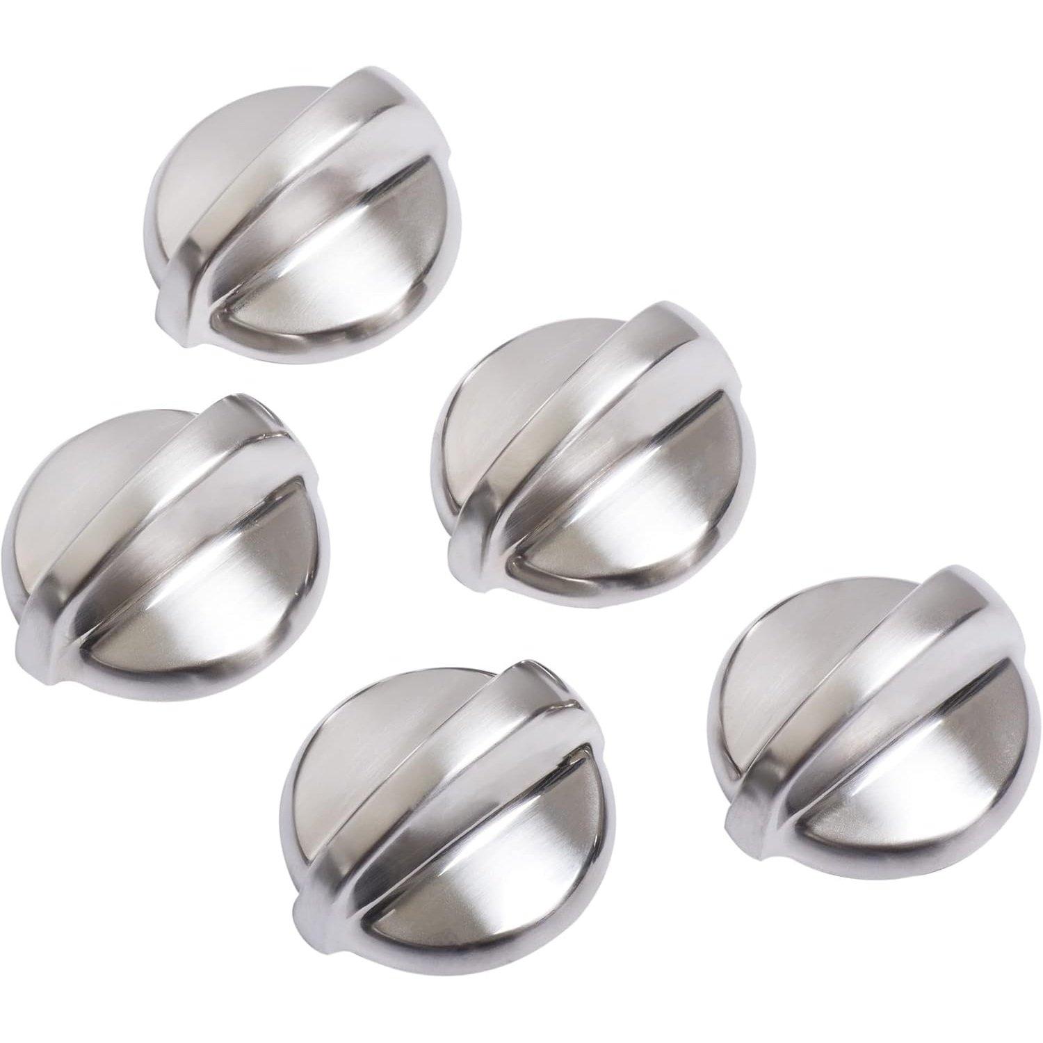WB03T10284 Range Stove Oven All Metal Control Knob - Pack of 5 image 0