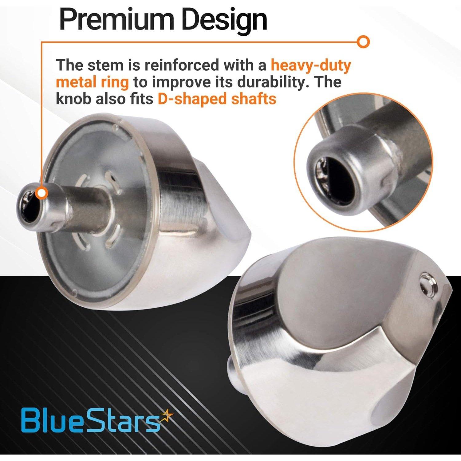 WB03X32194 Range Burner Control Dial Knob - Pack of 5 image 4