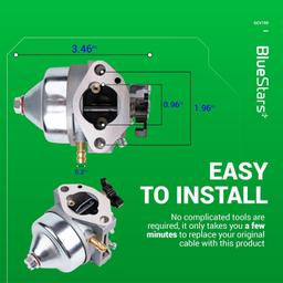 GCV190 HRX217 Carburetor Kit thumbnail 1