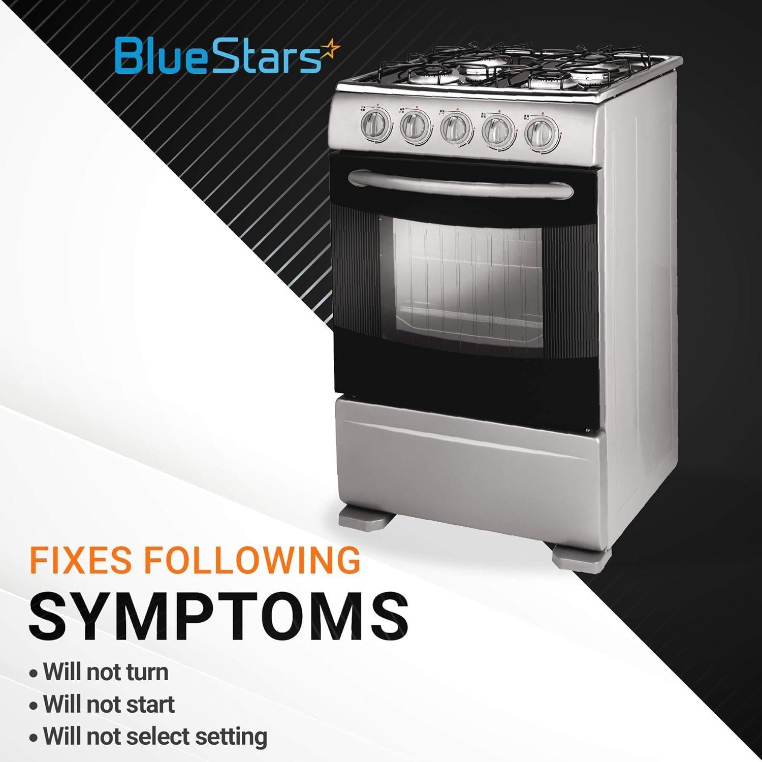 5 Packs DG64-00472A DG64-00347A Dial Knob Metal Ring Stainless Steel Surface image 5