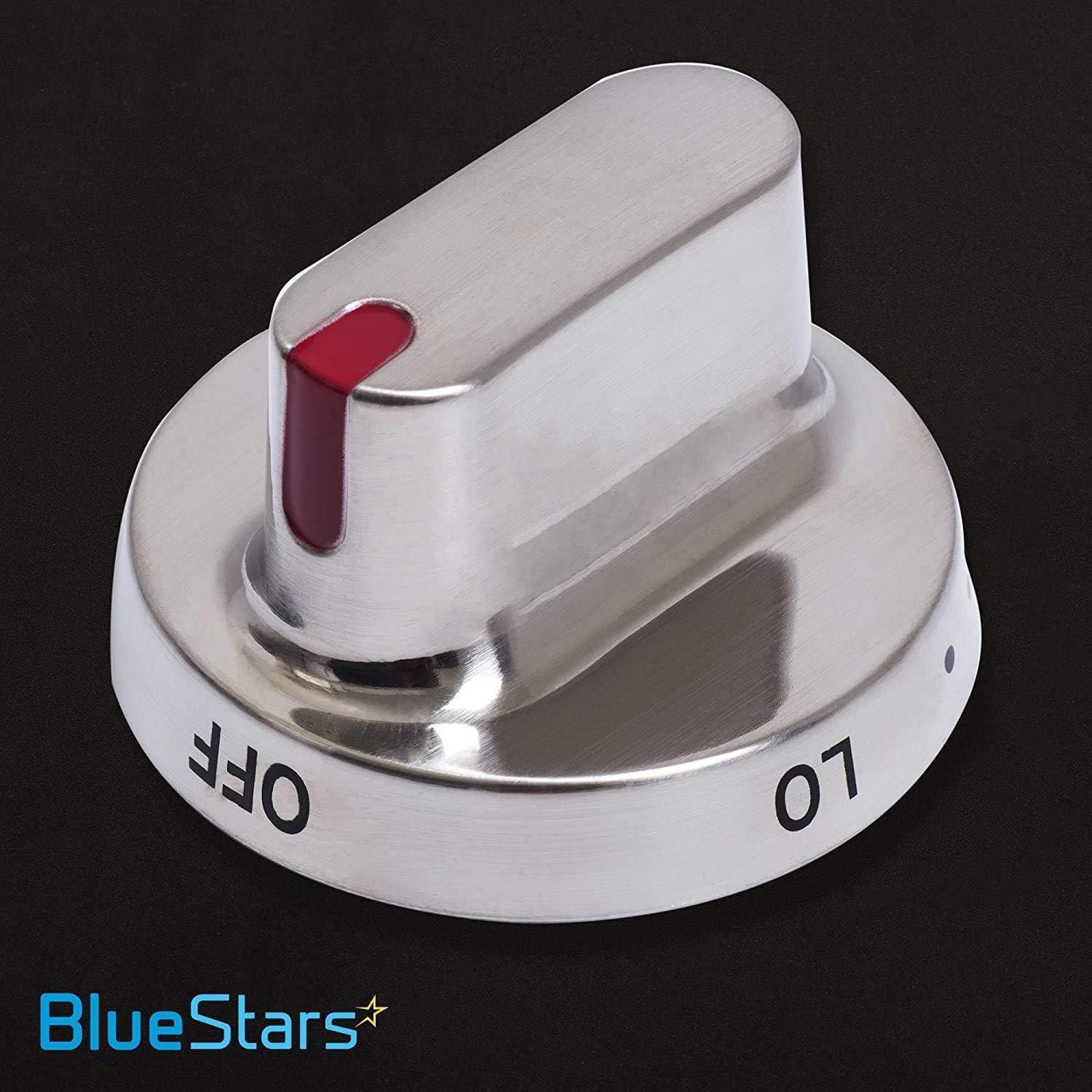 5 Packs DG64-00472A DG64-00347A Dial Knob Metal Ring Stainless Steel Surface image 2