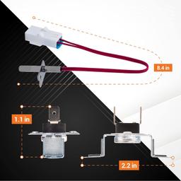 5301EL1001J Dryer Heating Element, 6931EL3003D Thermal Fuse, 6323EL2001B Thermistor thumbnail 5