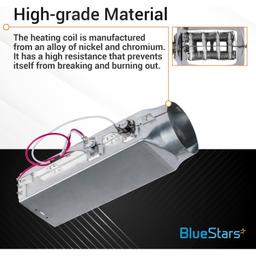 5301EL1001J Dryer Heating Element, 6931EL3003D Thermal Fuse, 6323EL2001B Thermistor thumbnail 7