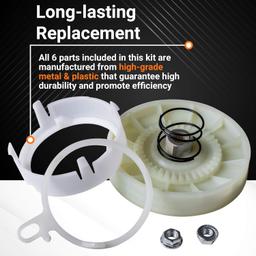 W10721967 W10006384 Pulley Clutch thumbnail 3