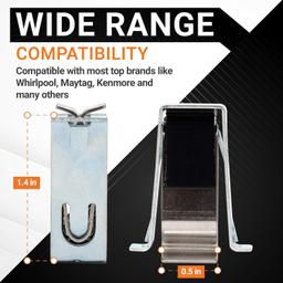 W10111905 Dryer Door Catch thumbnail 4