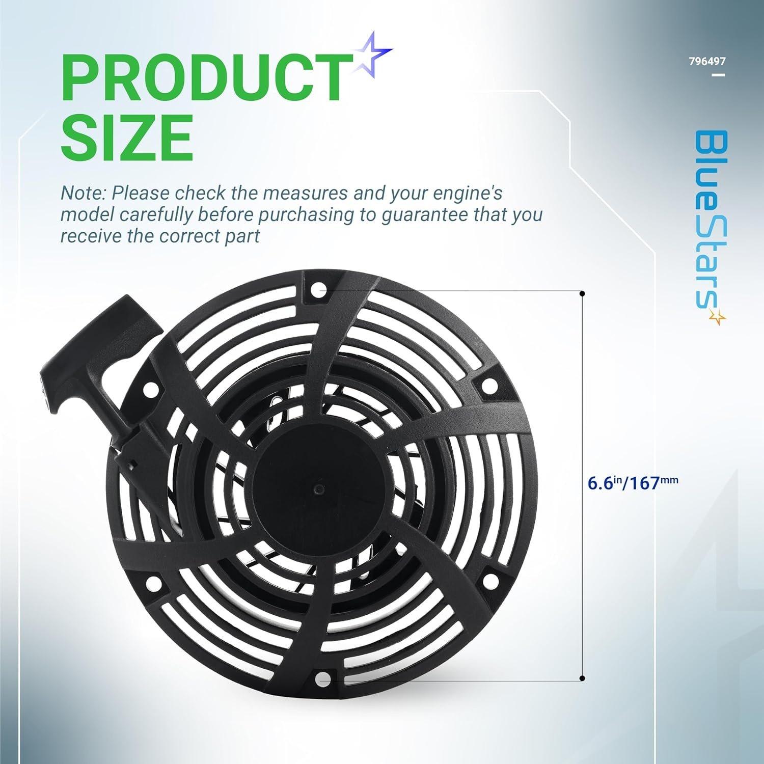 796497 Rewind Recoil Pull Starter image 4