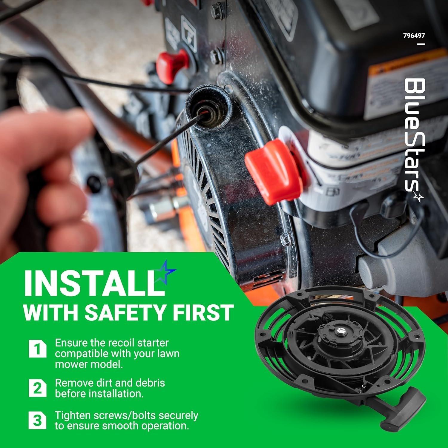 796497 Rewind Recoil Pull Starter image 6