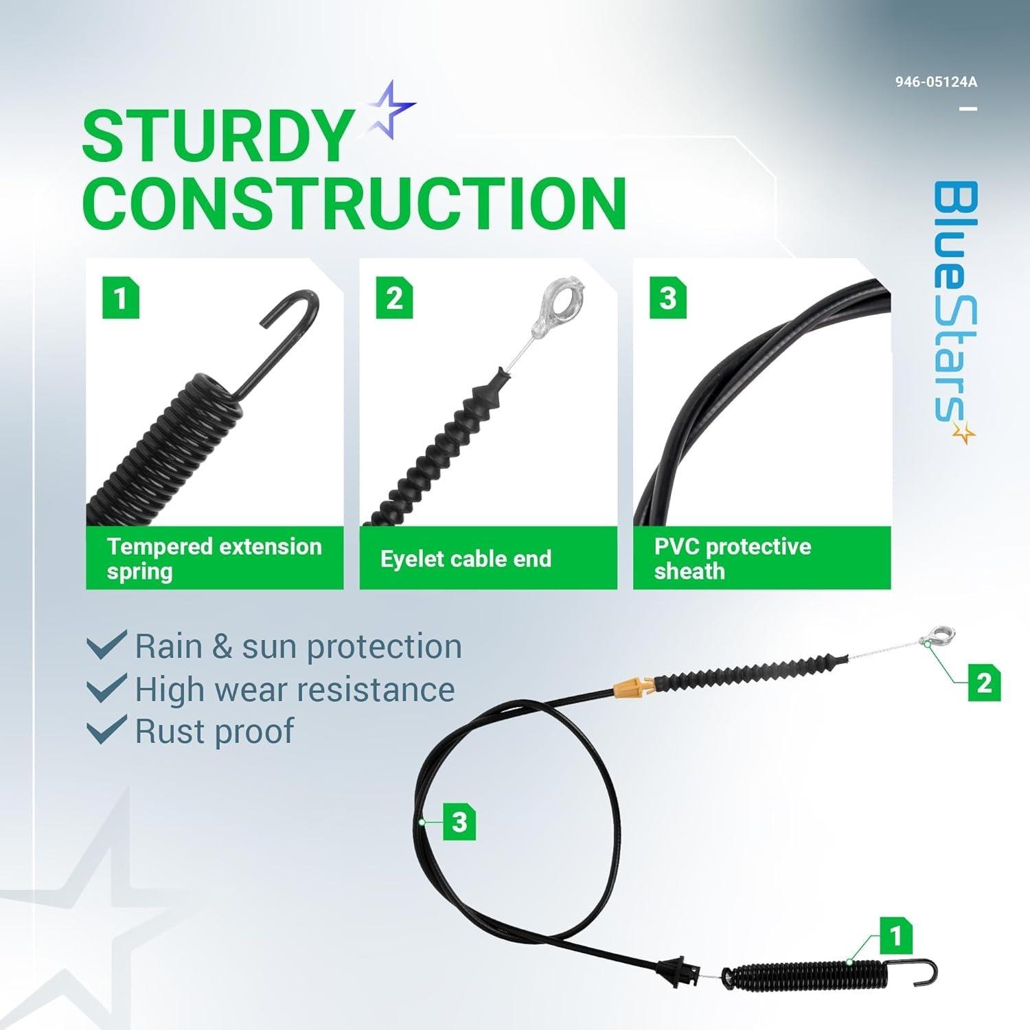 946-05124A 746-05124A Deck Engage Cable image 6