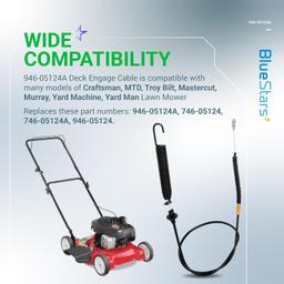 946-05124A 746-05124A Deck Engage Cable thumbnail 1