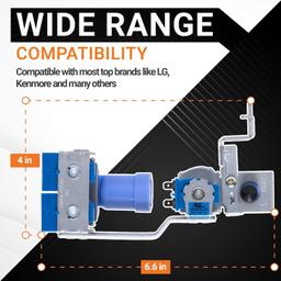 5221JA2006D Refrigerator Water Inlet Valve Assembly Compatible thumbnail 4
