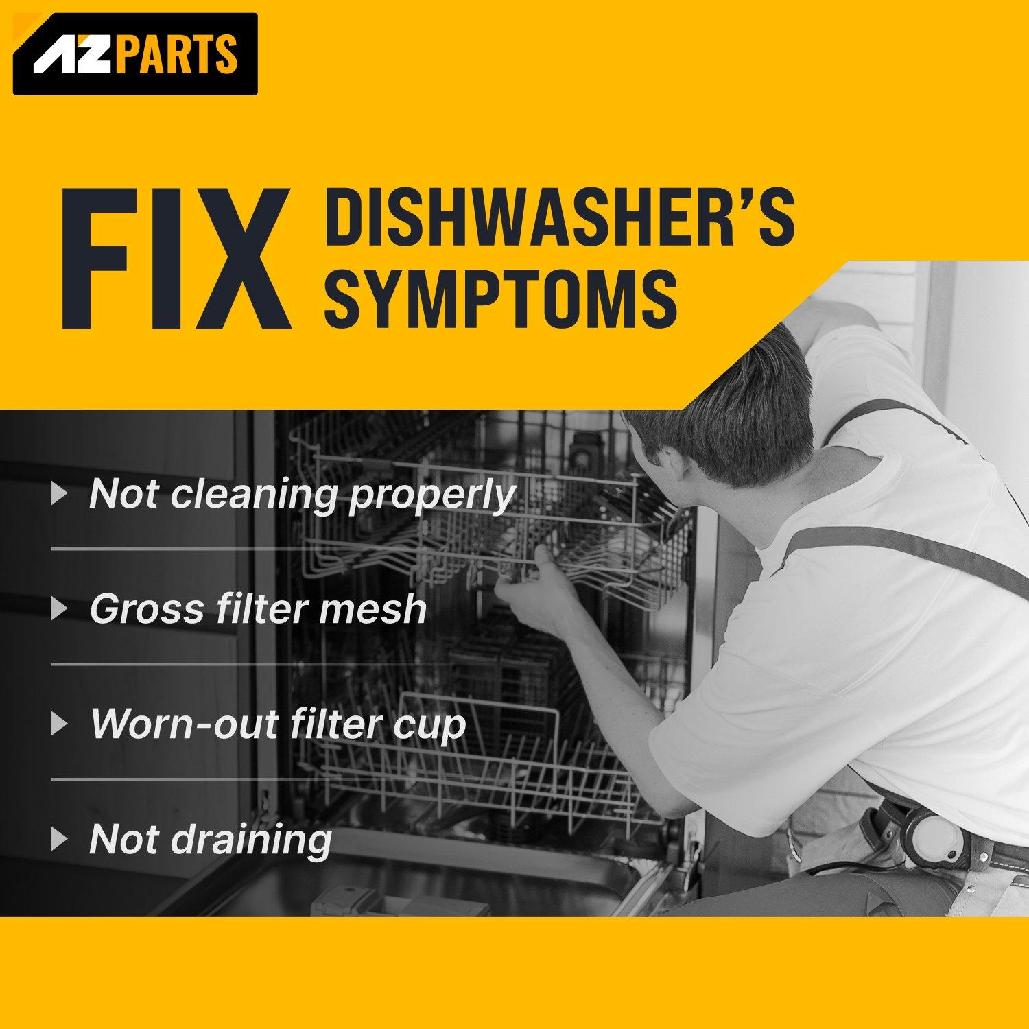 W10872845 Dishwasher Pump Filter Cup image 5