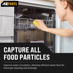 W10872845 Dishwasher Pump Filter Cup thumbnail 1