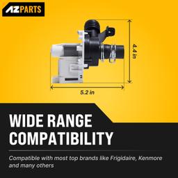 154580301 Dishwasher Drain Pump thumbnail 3
