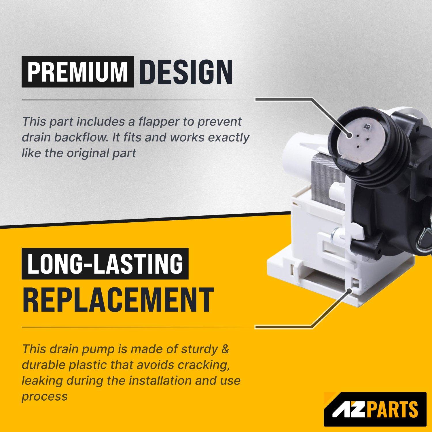 154580301 Dishwasher Drain Pump image 1