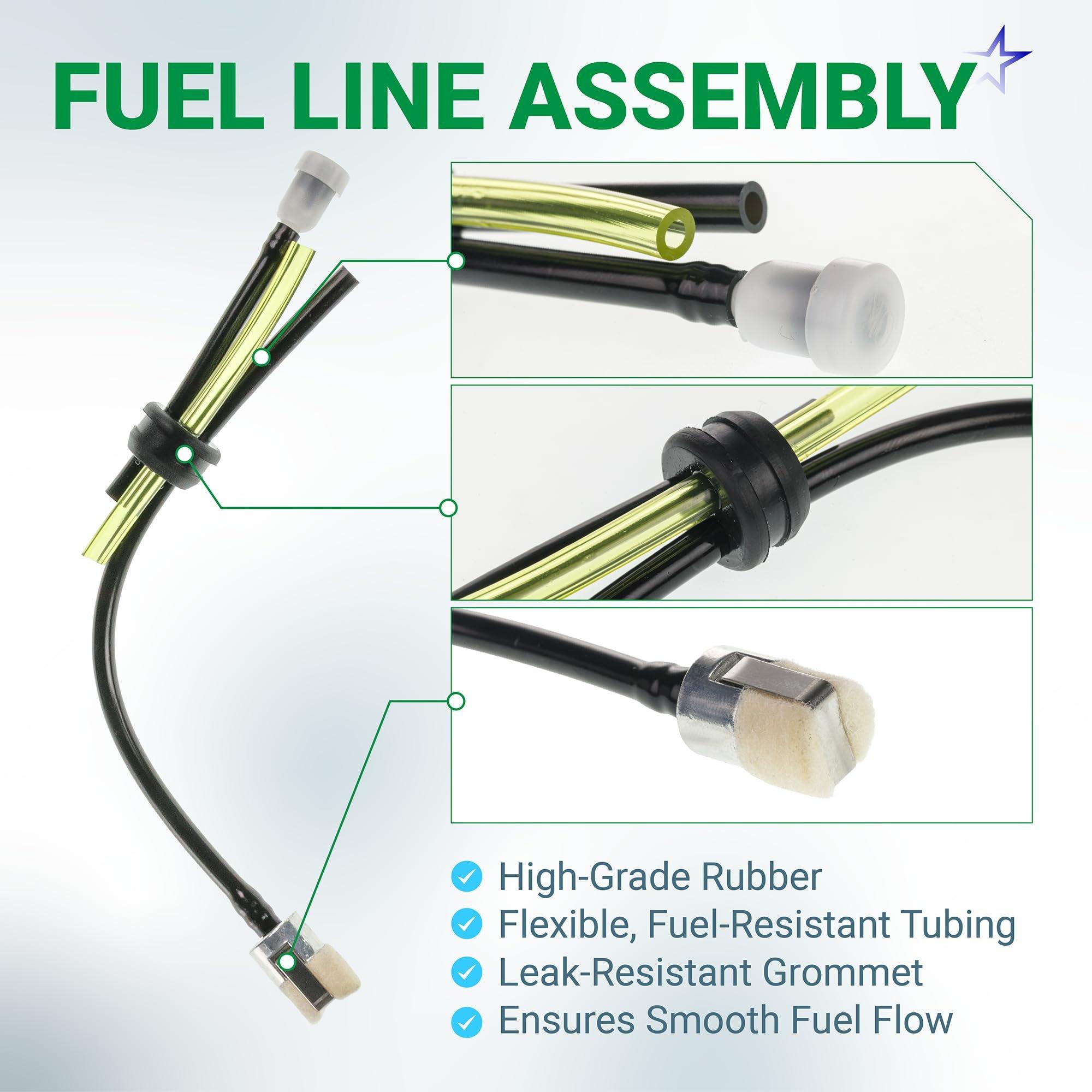 SRM 225 Carburetor - for Echo SRM-225 PAS 225 GT225 PAS-225 GT-225 SRM225 PE225 PAS225 SHC225 PPF225 GT225L SHC225S Trimmer Weedeater A021001692 RB-K93 SRM 225 Air Filter Case Cleaner Cover image 7