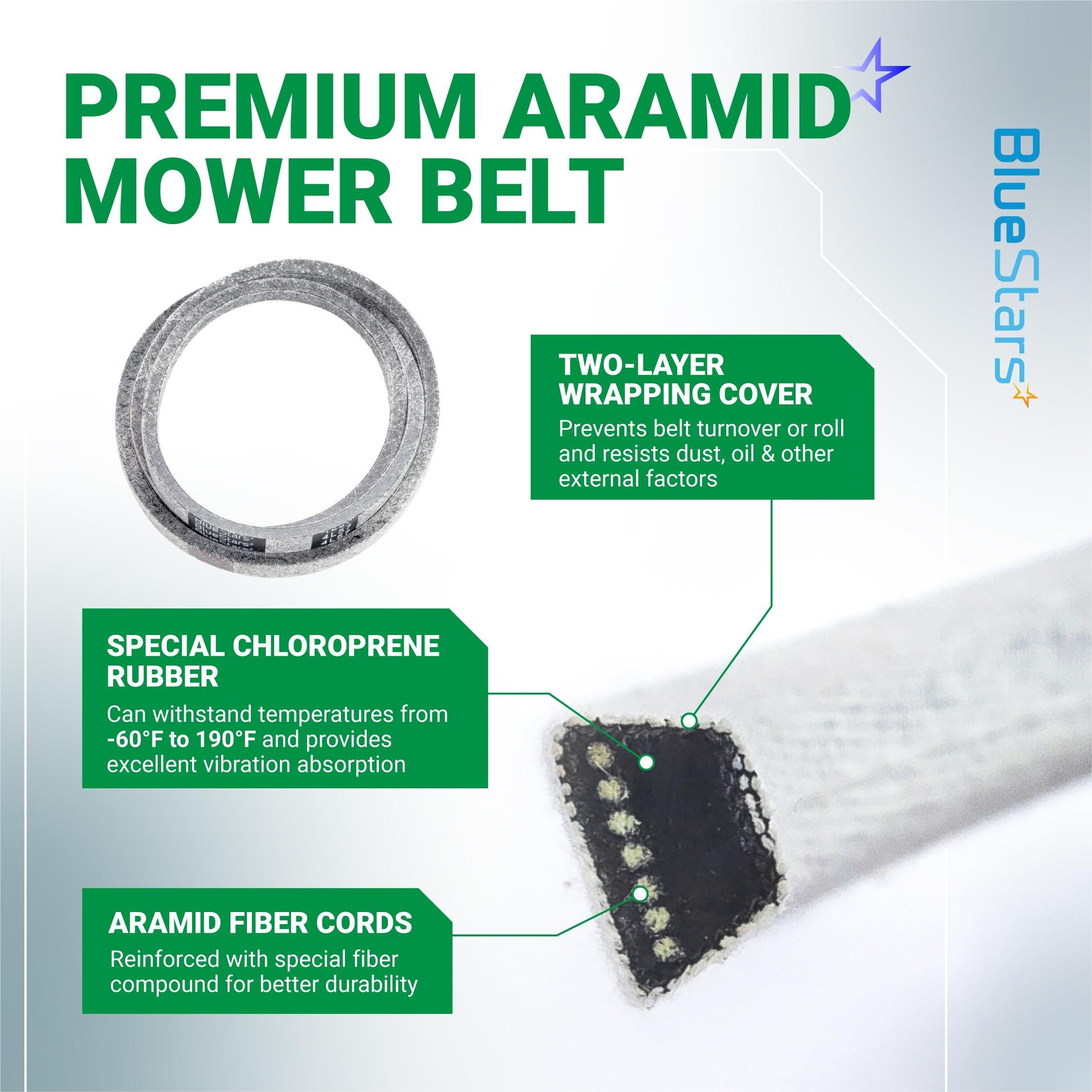 7200718 Mower Drive Belt - V-Belt Fits Ariens ZTX 42, ZTX 52, IKON-XD 52, IKON-XD 60 CARB Zero Turn Mower | 1/2" x 57" image 5