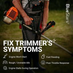 SRM 225 Carburetor - for Echo SRM-225 PAS 225 GT225 PAS-225 GT-225 SRM225 PE225 PAS225 SHC225 PPF225 GT225L SHC225S Trimmer Weedeater A021001692 RB-K93 SRM 225 Air Filter Case Cleaner Cover thumbnail 8