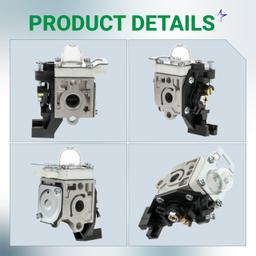 SRM 225 Carburetor - for Echo SRM-225 PAS 225 GT225 PAS-225 GT-225 SRM225 PE225 PAS225 SHC225 PPF225 GT225L SHC225S Trimmer Weedeater A021001692 RB-K93 SRM 225 Air Filter Case Cleaner Cover thumbnail 5