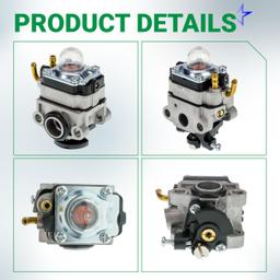 309375002 Carburetor Kit - Compatible with Ryobi & Homelite 30cc 4-Cycle Engines 309370002 985624001 Ryobi S430 C430 X430 RY34421 RY34441 RY34425 RY34445 RY34001 RY13016 String Trimmers thumbnail 6