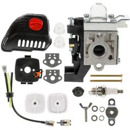 SRM 225 Carburetor - for Echo SRM-225 PAS 225 GT225 PAS-225 GT-225 SRM225 PE225 PAS225 SHC225 PPF225 GT225L SHC225S Trimmer Weedeater A021001692 RB-K93 SRM 225 Air Filter Case Cleaner Cover thumbnail 0