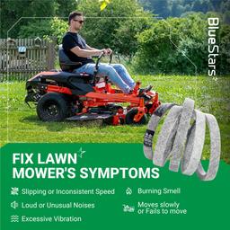 7200718 Mower Drive Belt - V-Belt Fits Ariens ZTX 42, ZTX 52, IKON-XD 52, IKON-XD 60 CARB Zero Turn Mower | 1/2" x 57" thumbnail 6