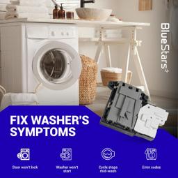 EBF61315802 LG Washer Door Lock Switch - Fits for LG & Kenmore Front-Load Washing Machine WM1388HW WM3050CW 79641002610 - Replaces EBF62534401 2667085 AP5672154 PS7792232 thumbnail 4