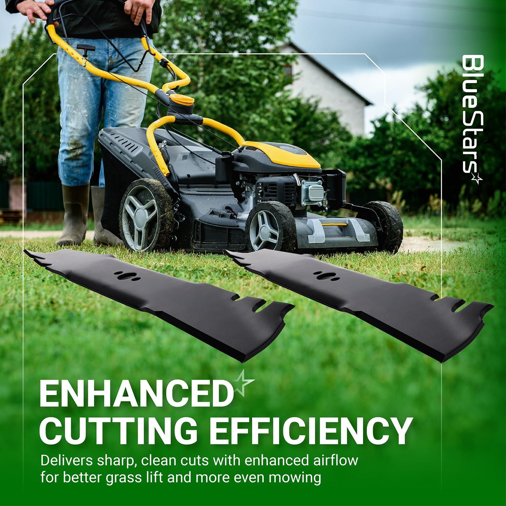116-6358-03 Mower Blades - Compatible with Toro Timemaster 30" 20120P 20199 21199 20200 20122P Exmark ECKA30 - Replace 120-9500 120-9500-S 116-6358 | 2 Pack image 8