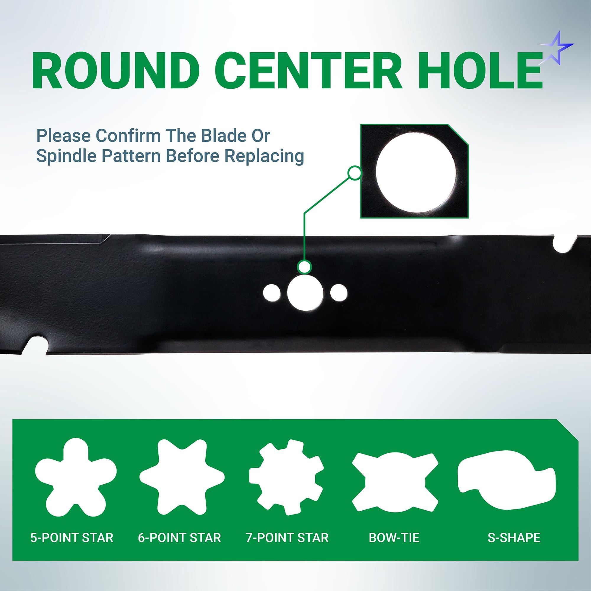 116-6358-03 Mower Blades - Compatible with Toro Timemaster 30" 20120P 20199 21199 20200 20122P Exmark ECKA30 - Replace 120-9500 120-9500-S 116-6358 | 2 Pack image 7