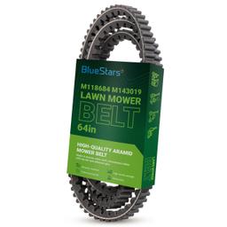 BlueStars M118684 M143019 M144677 Mower Deck Belt - Compatible with J-Deere LX255, LX277, LX279, LX288, LX277AWS, LX280, LX289 with 42C 48" 52" Deck, GT242, GT262 GT275 - Cogged Belt 5/8" x 64" thumbnail 0