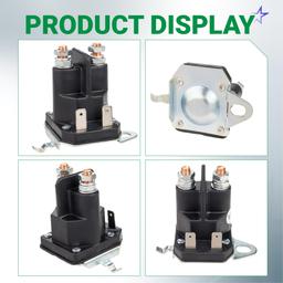192507 Starter Solenoid for Husqvarna Poulan 532192507 582042802 582042801 Craftsman LT2000 YS4500 YT3000 Trombetta 862-1241-211-12 Ariens 21546294 Riding Lawn Mower Tractor 12V 4 Post Parts thumbnail 6
