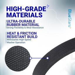 2-Pack of WE12X27300 Washer Drive Belt Compatible with GE Washer GUD24ESSM1WW GUD27ESPM1DG GUD27ESSM0WW Replaces 4587578 AP6328196 PS12342956 EAP12342956 253C1275P001 5PJ587SJ161 thumbnail 6
