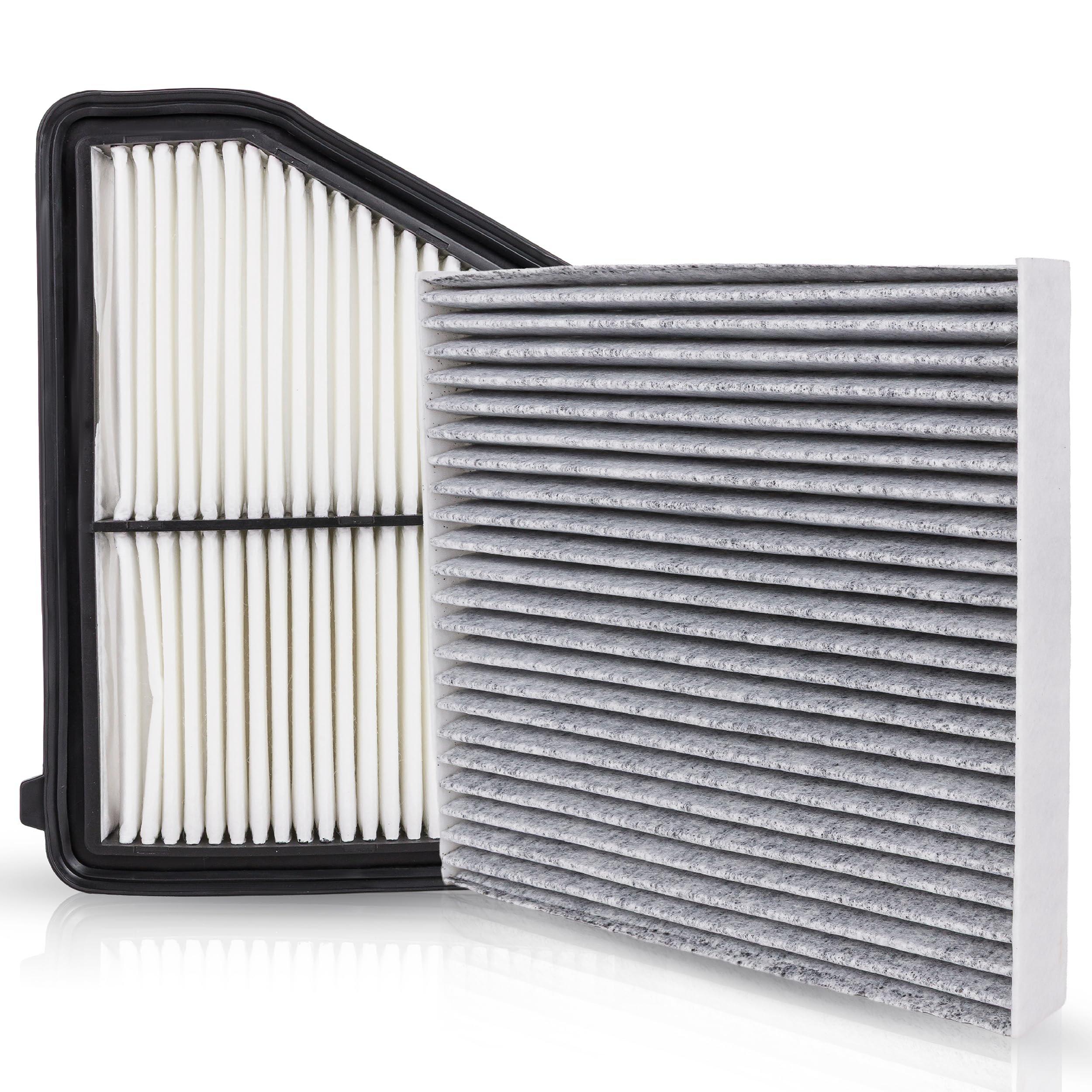 80291-T5R-A01 Cabin Air Filter + CA12051 Engine Air Filter Kit - Compatible with Honda Civic 2016-2026 2.0L, HR-V 2023-2026 2.0L - Replaces 17220-5BA-A00, CF11182, SA12051 image 0