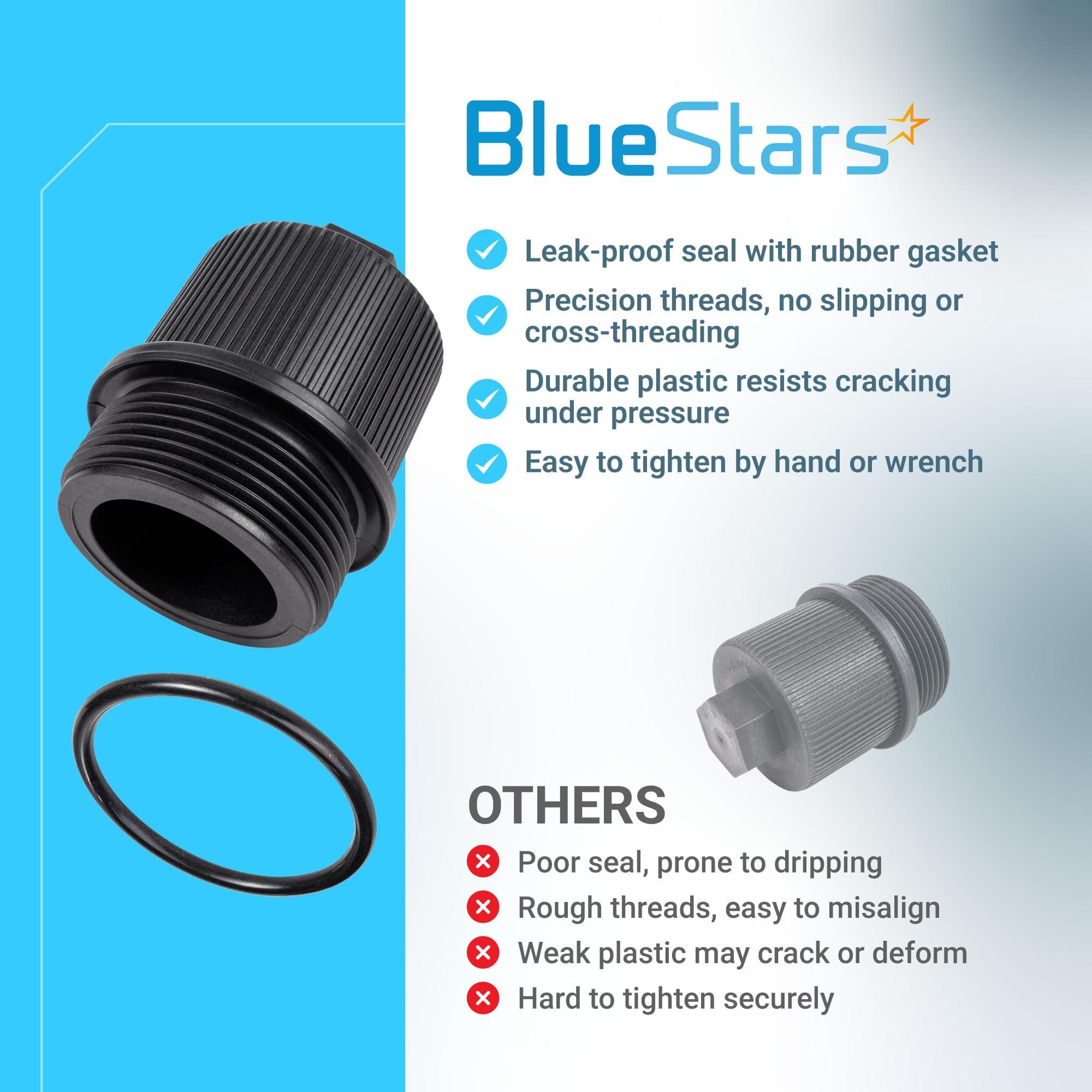 190030 Pentair Filter Drain Plug Cap Assembly Replacement with O-Ring - Compatible with Pentair Clean & Clear Plus, FNS Plus, Quad DE - Durable Pool Drain Plug Cap for Pool and Spa Filter image 9